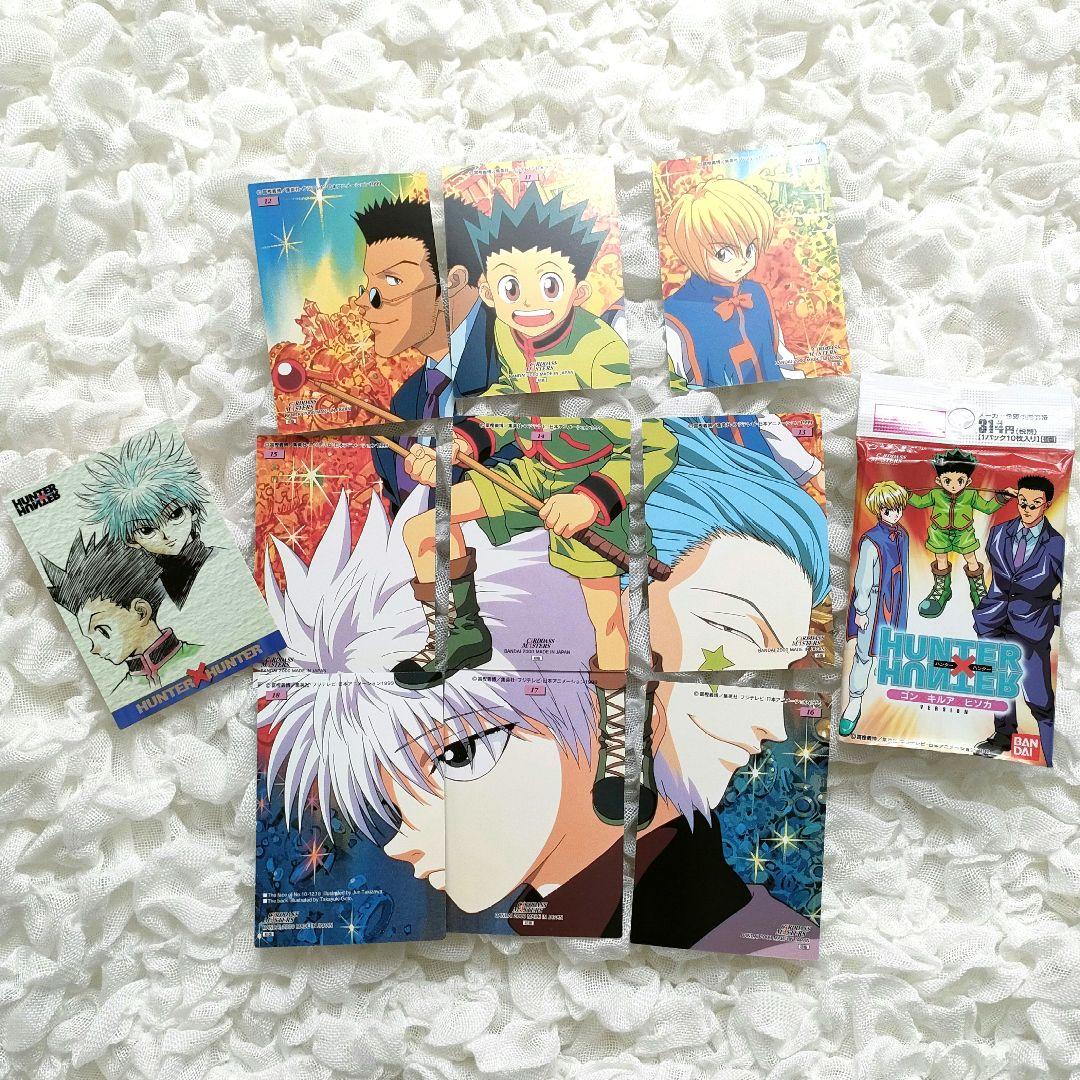 初版　ハンターハンター トレーディングカードダス　ゴン×キルア×ヒソカ