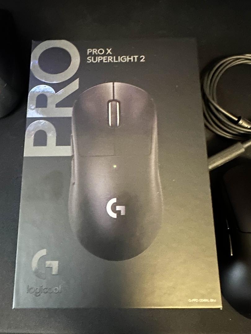 Logitech PRO X SUPERLIGHT 2 ブラック 本体