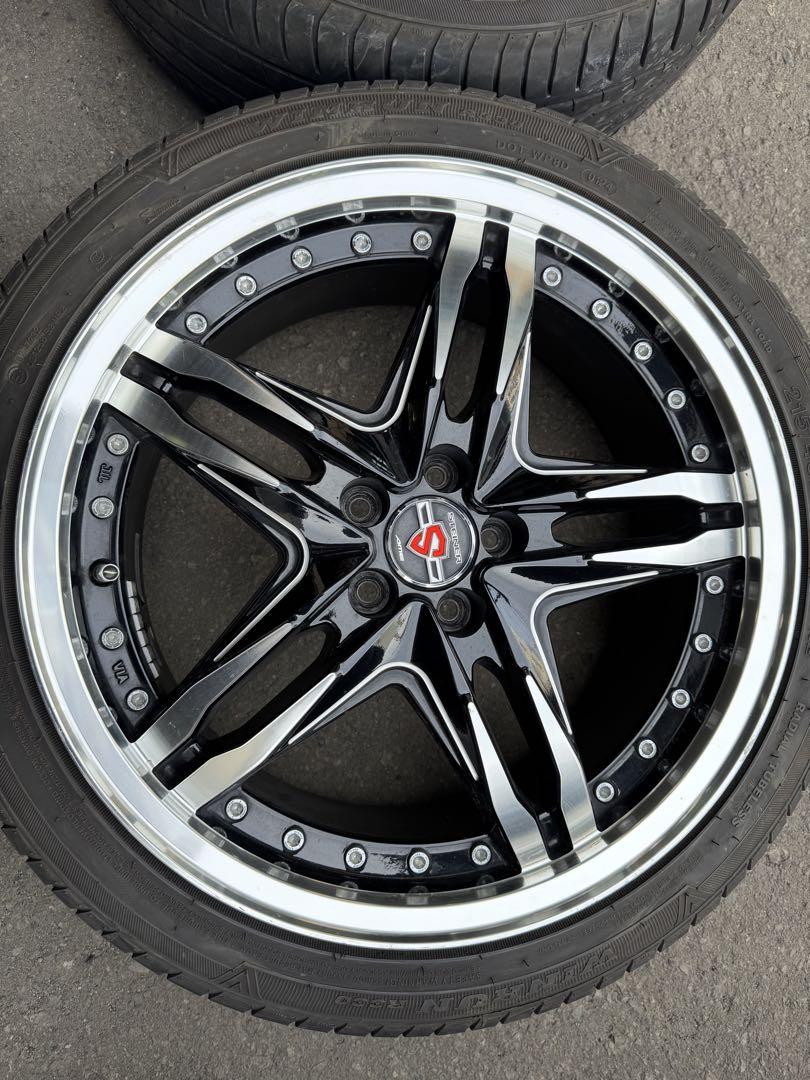 かさかさAME シュタイナー 215/45ZR18 18インチ A0185