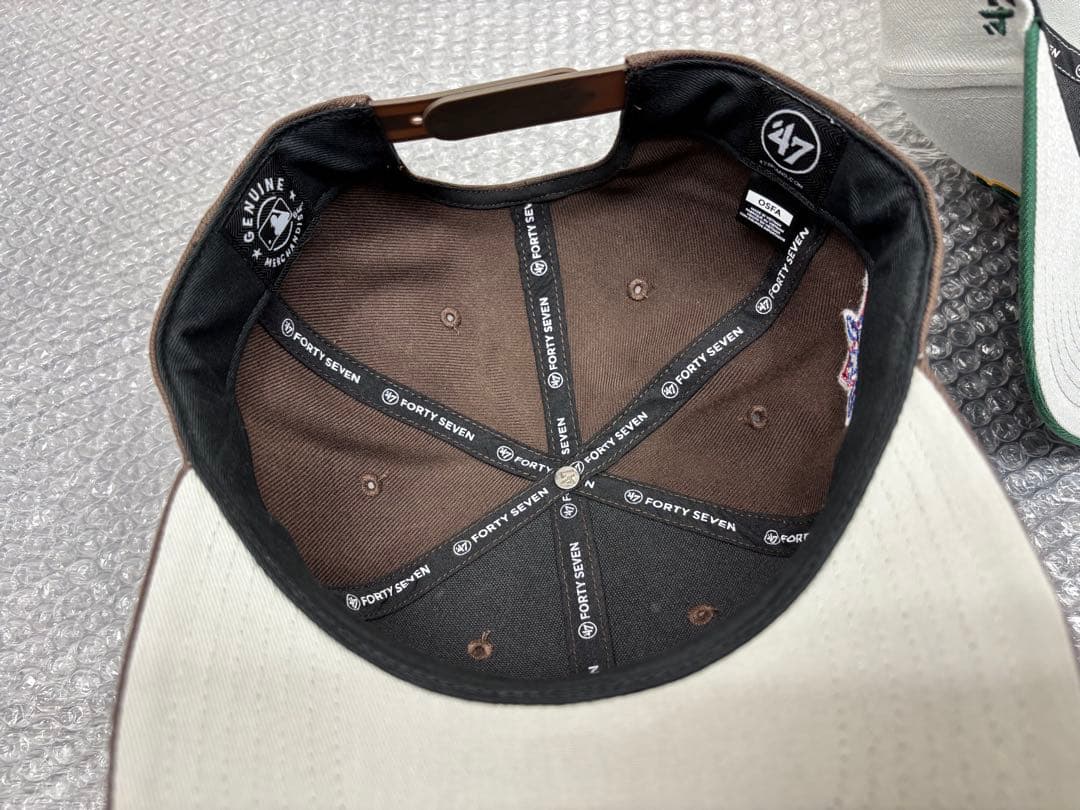 試着のみ美品 47 フォーティセブン スナップバック CAP キャップ MLB 試着のみ美品 47 フォーティセブン スナップバック CAP キャップ MLB