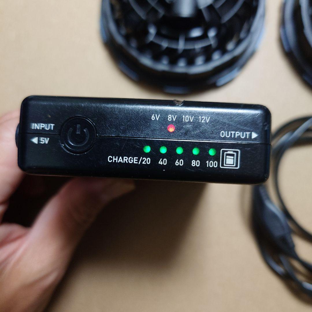 バートル エアークラフト　12Vファン＆バッテリーセット