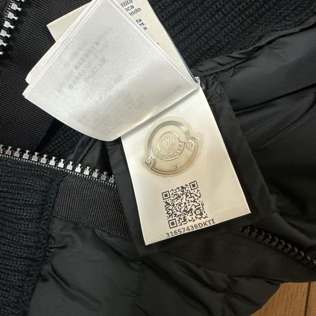 moncler ハイブリッドカーディガン モンクレール MONCLER カーディガン ボレロ ブラック レディース