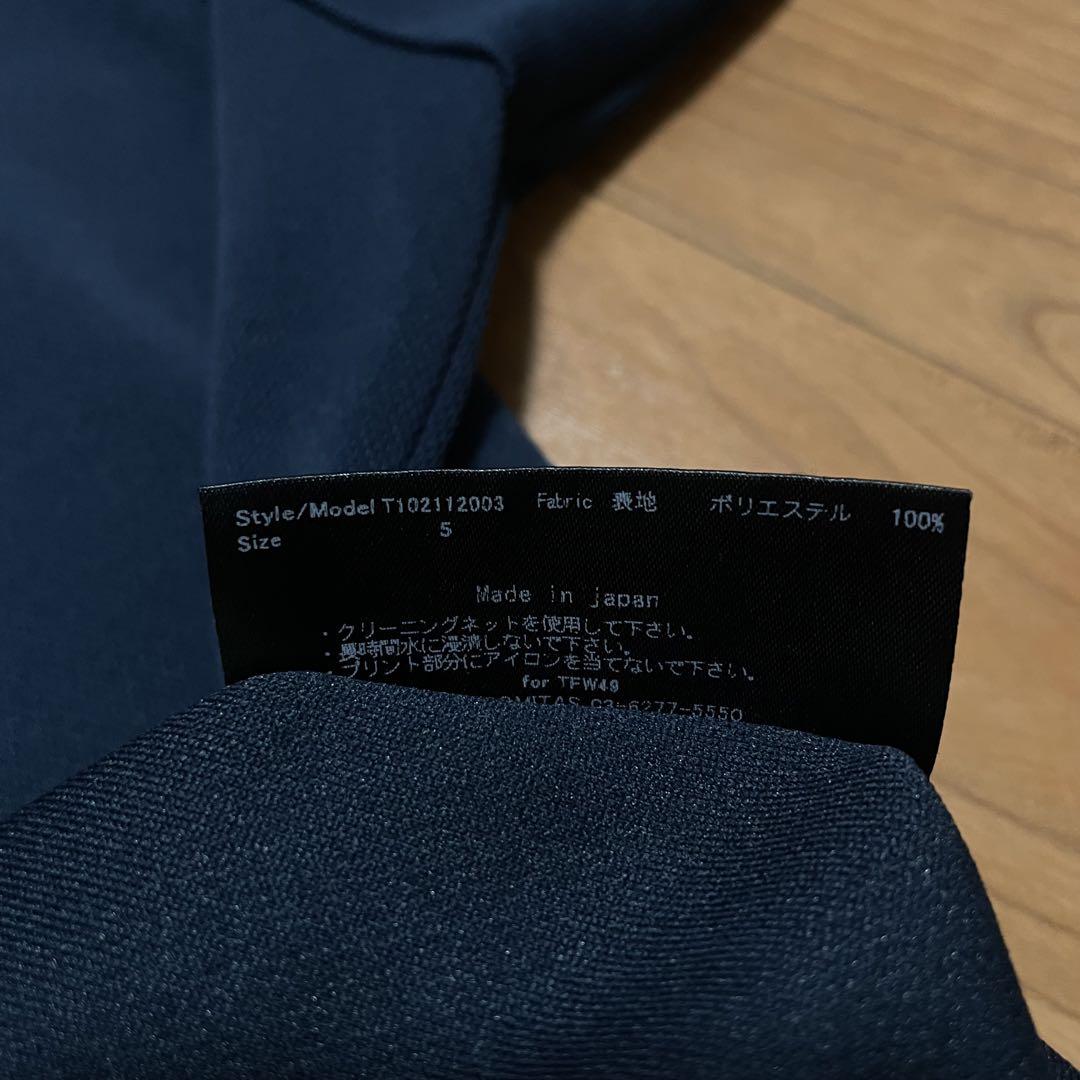 tfw49 ポロシャツ　ネイビー　L junhashimoto ゴルフ