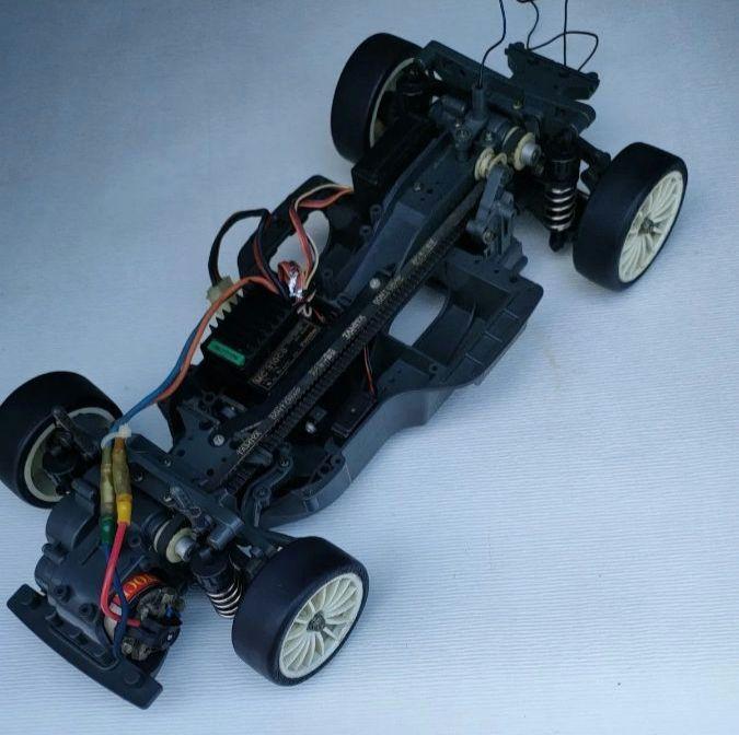 タミヤ TA03F　シャーシ　AM受信機メカ一式SET