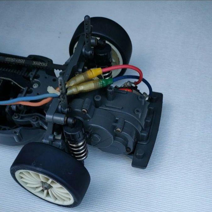 タミヤ TA03F　シャーシ　AM受信機メカ一式SET タミヤ TA03F シャーシ AM受信機メカ一式SET - メルカリ