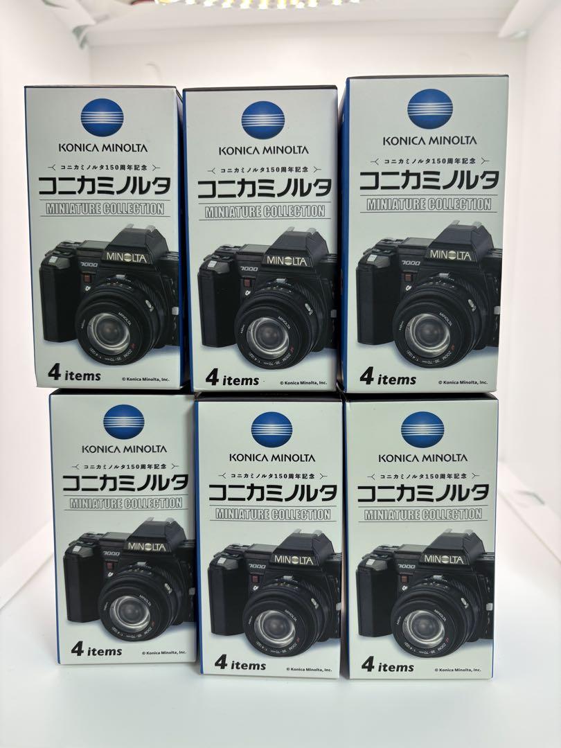 KONICA MINOLTA ミニチュアコレクション 6点セット