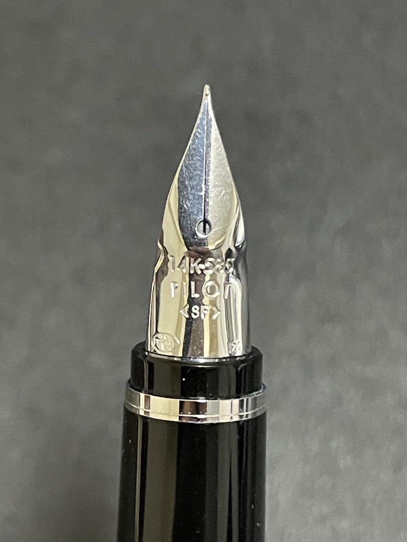 【万年筆】PILOT パイロット　エラボー　14K SF 樹脂軸　カートリッジ付