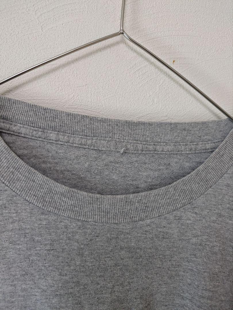 90sヴィンテージ adidas両面プリント 長袖Tシャツ　ロンT トレフォイル
