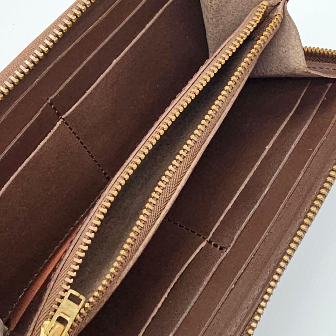 長財布 ブラウン