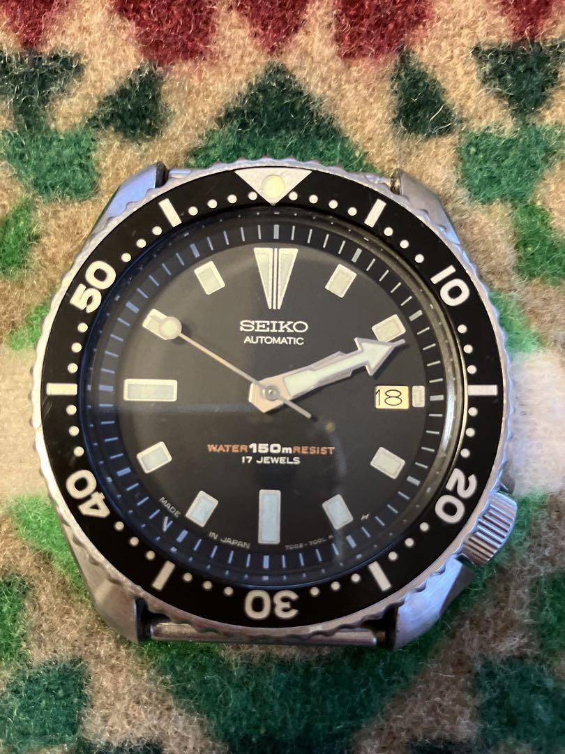 SEIKO 自動巻き ダイバーズウォッチ 150m防水