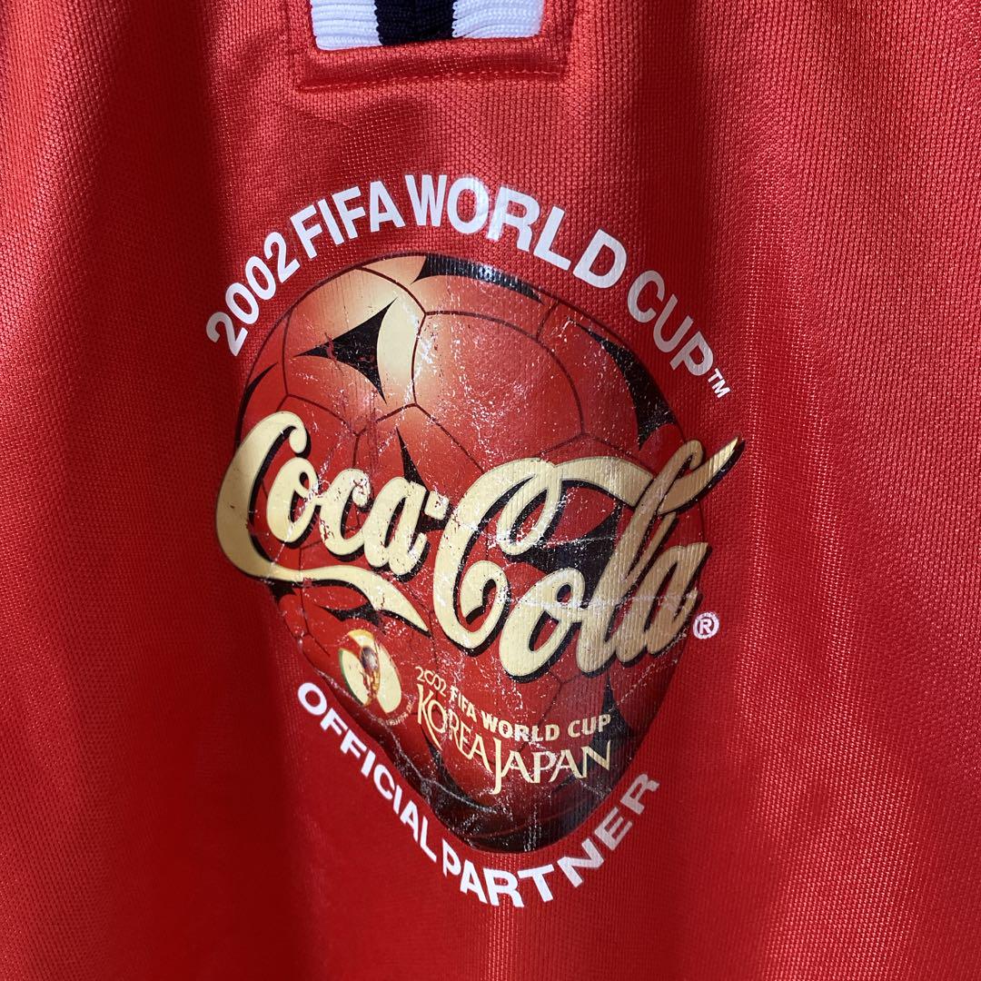 Coca-Cola 2002 FIFAワールドカップ ゲームシャツ　半袖Lサイズ