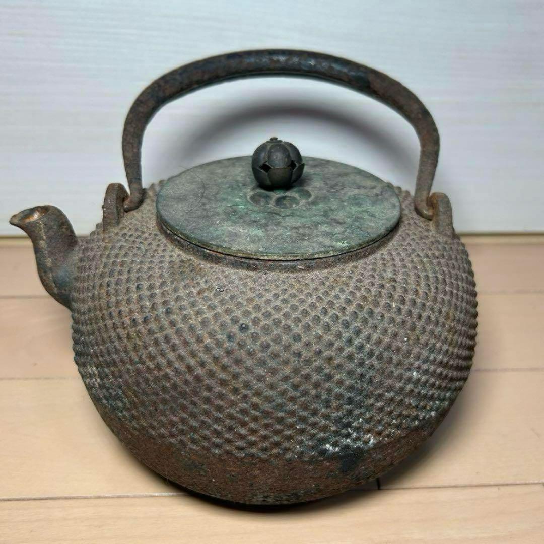【１点限定】 龍文堂 鉄瓶 茶道具 骨董 煎茶道具 R3