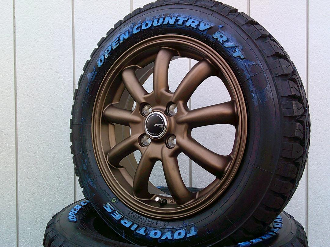 送料込TOYO165/65R15セット☆タフト・デリカミニ等☆オープンカントリー