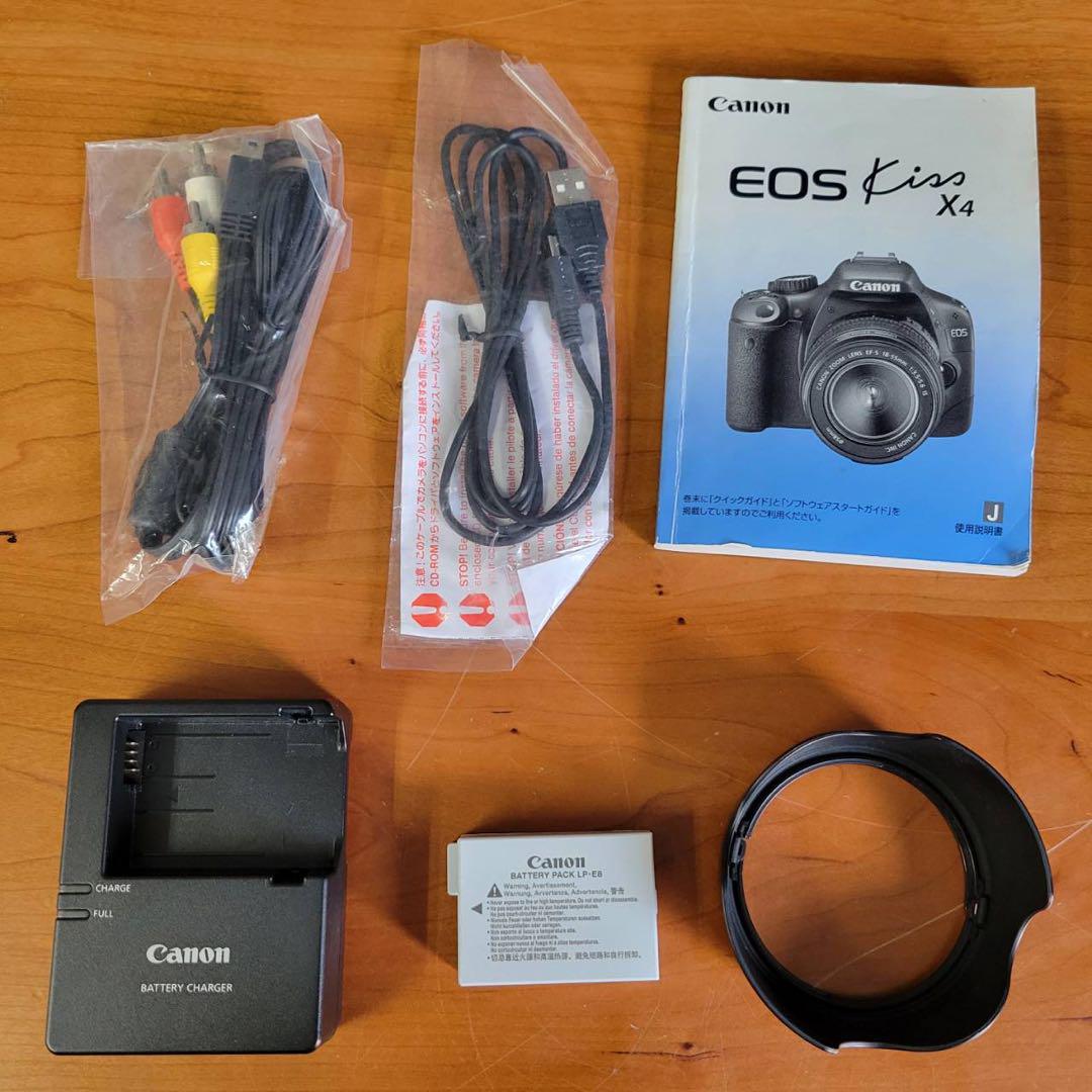Canon EOS kiss X4 デジタル一眼レフカメラ　ダブルズームキッド