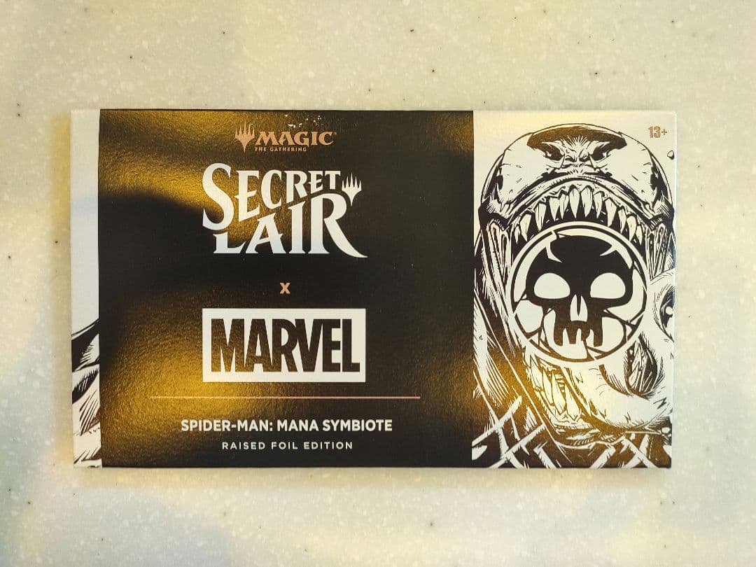 Secret Lair SpiderMan Mana Symbiote foil Secret Lair SpiderMan Mana Symbiote foil