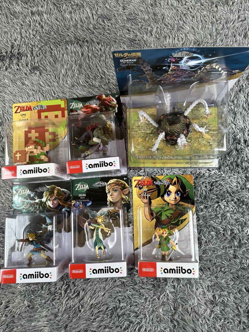 アミーボ ゼルダの伝説 リンク&amp;ゼルダ&amp;仮面&amp;ガノンドロフ 6個セット アミーボ ゼルダの伝説 リンク&ゼルダ&仮面&ガノンドロフ 6個セット