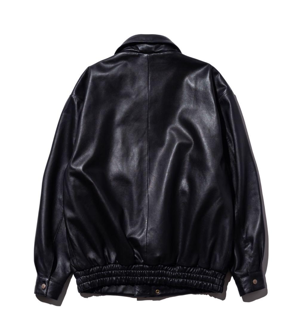 Chin Strap Leather Blouson レザー ジャケット メンズ
