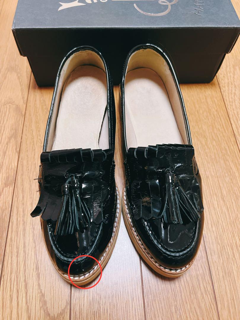 BONTRE ボントレ エナメル ローファー 厚底 スペイン製 39