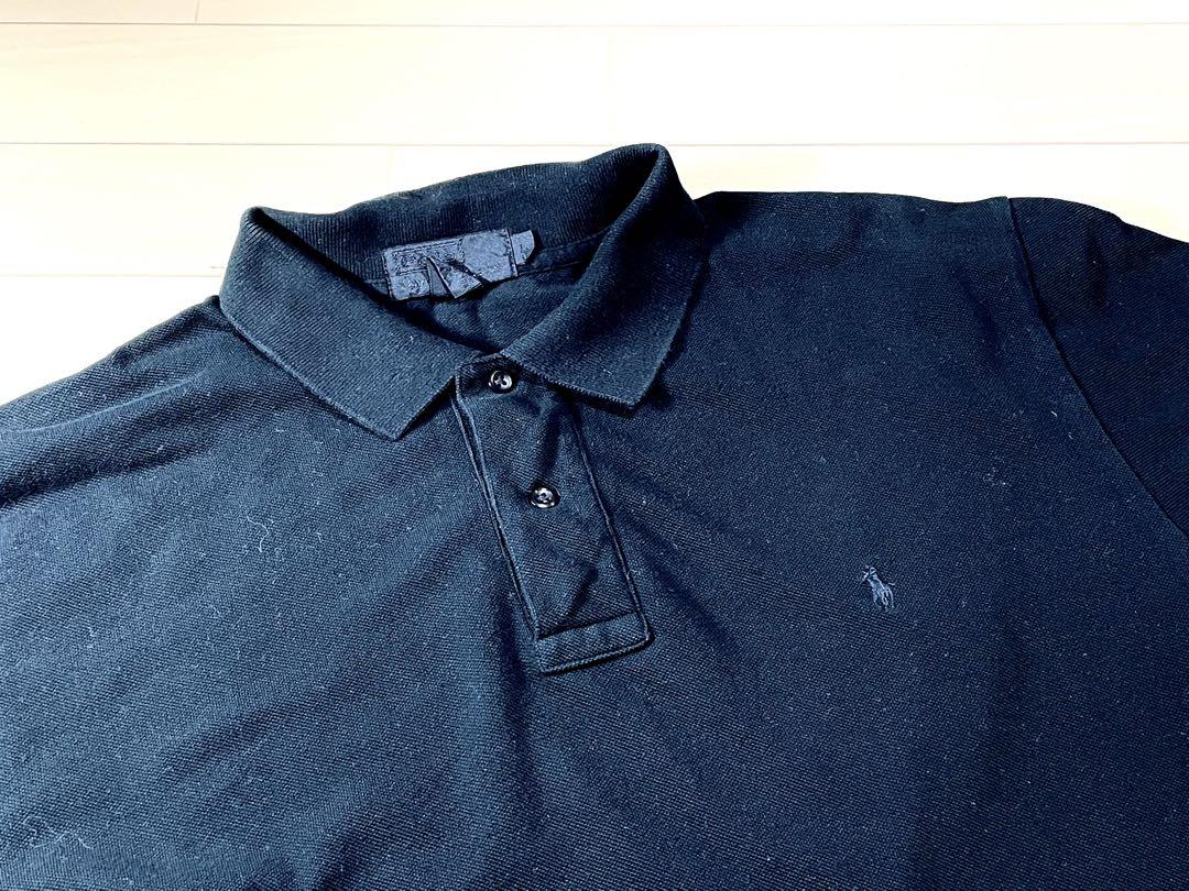 トップス anytee Super Black VINTAGE POLO SHIRT