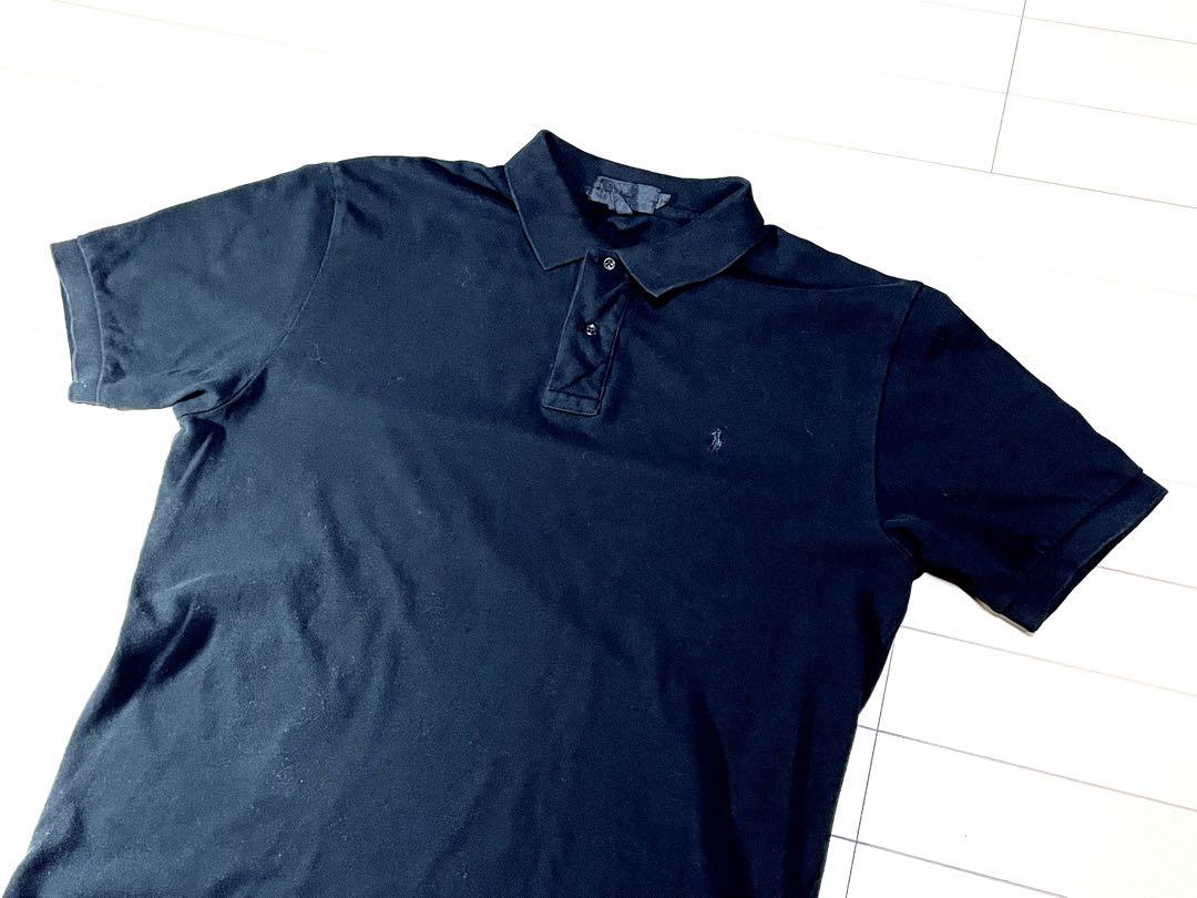 トップス anytee Super Black VINTAGE POLO SHIRT