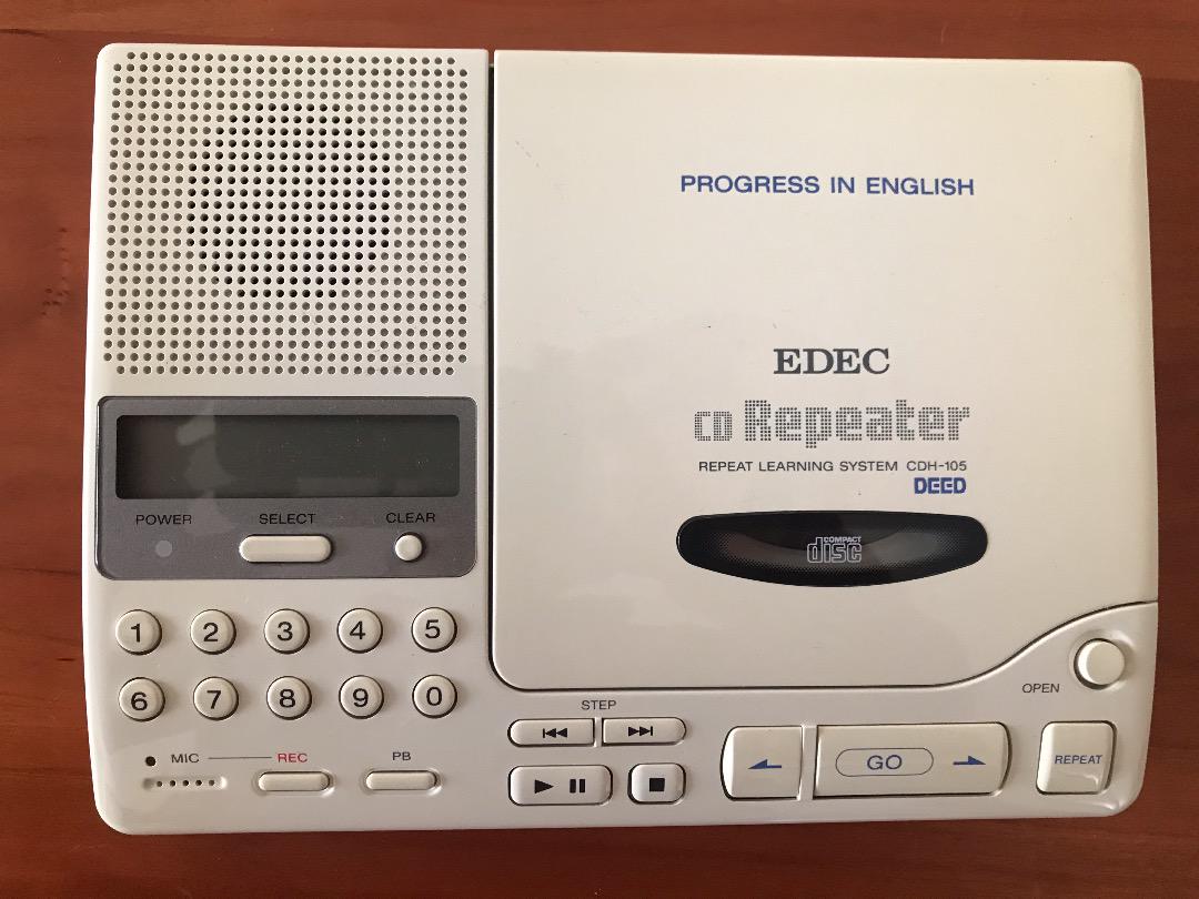 く日はお得♪ EDEC メルカリ - CDリピーター CDH-105 Repeater CD 語学・辞書・学習参考書