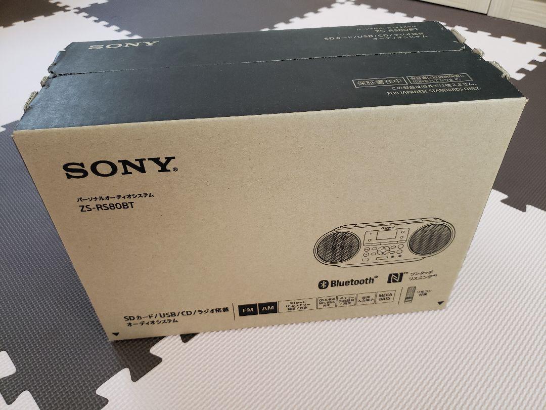値下げ SONY ZS-RS80BT 12td4-m25301224793 未使用 国産