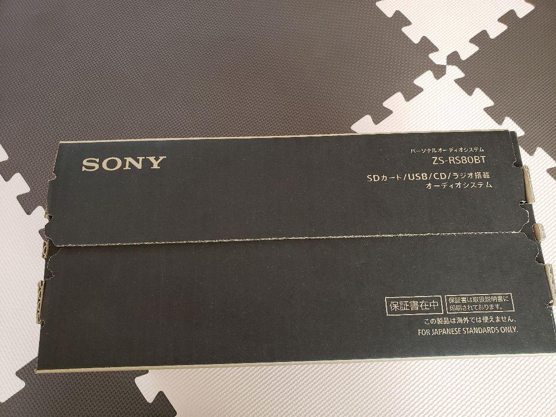 値下げ SONY ZS-RS80BT 12td4-m25301224793 未使用 国産