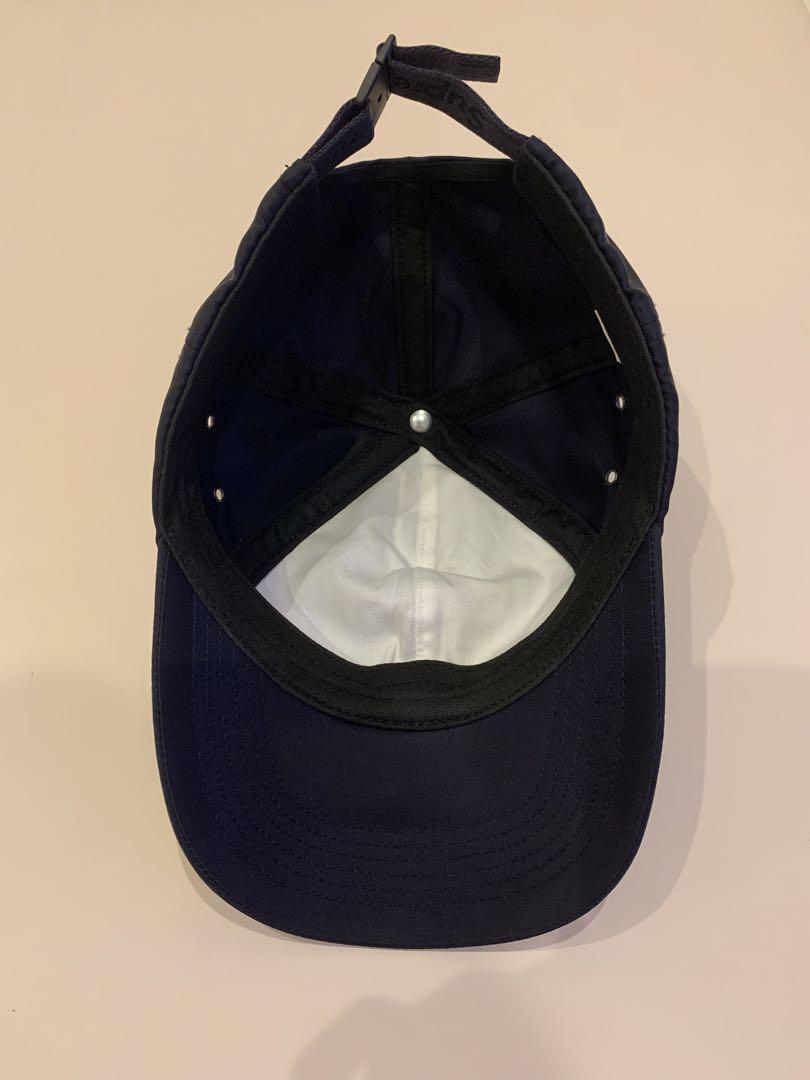 Supreme シュプリーム　エナメル　Navy キャップ