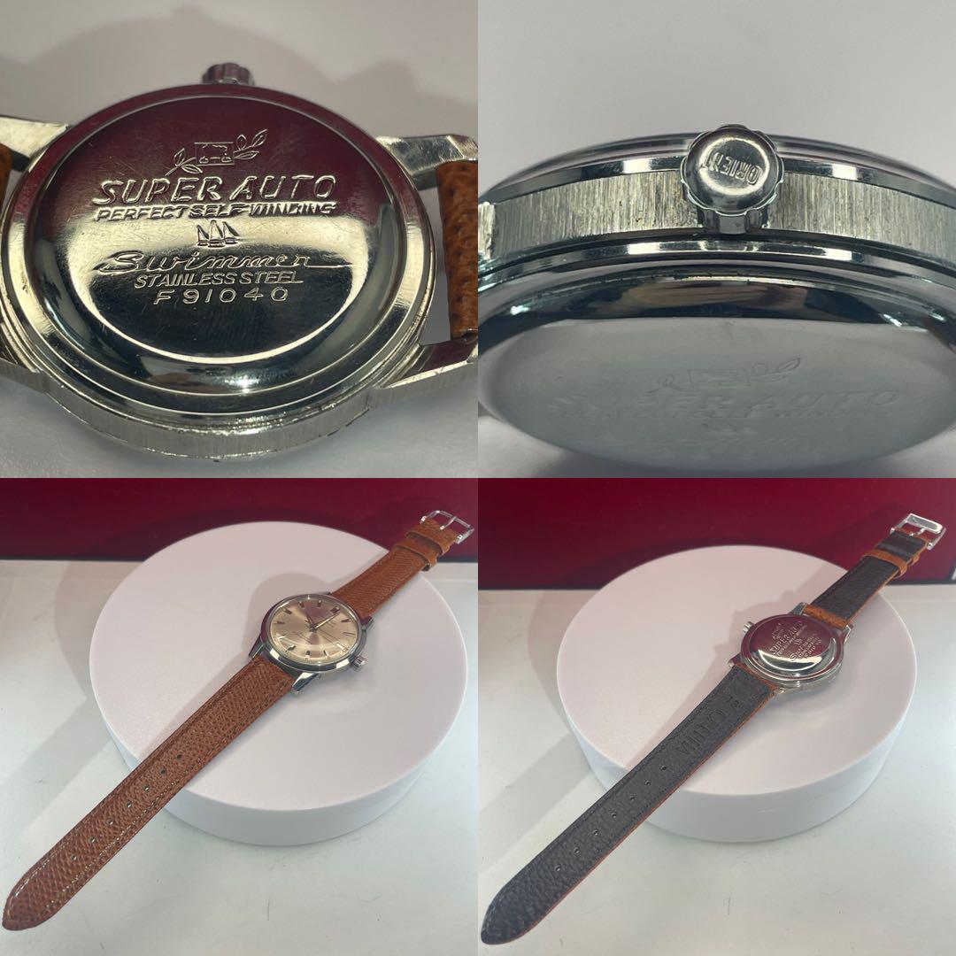 OH済 希少 ORIENT Super Auto Swimmer 日本製 腕時計