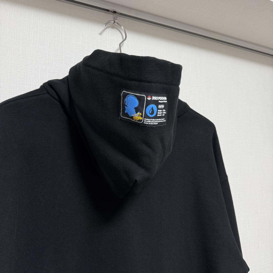 【美品】9090×プロジェクトポッチャマ パーカー 黒M 希少モデル
