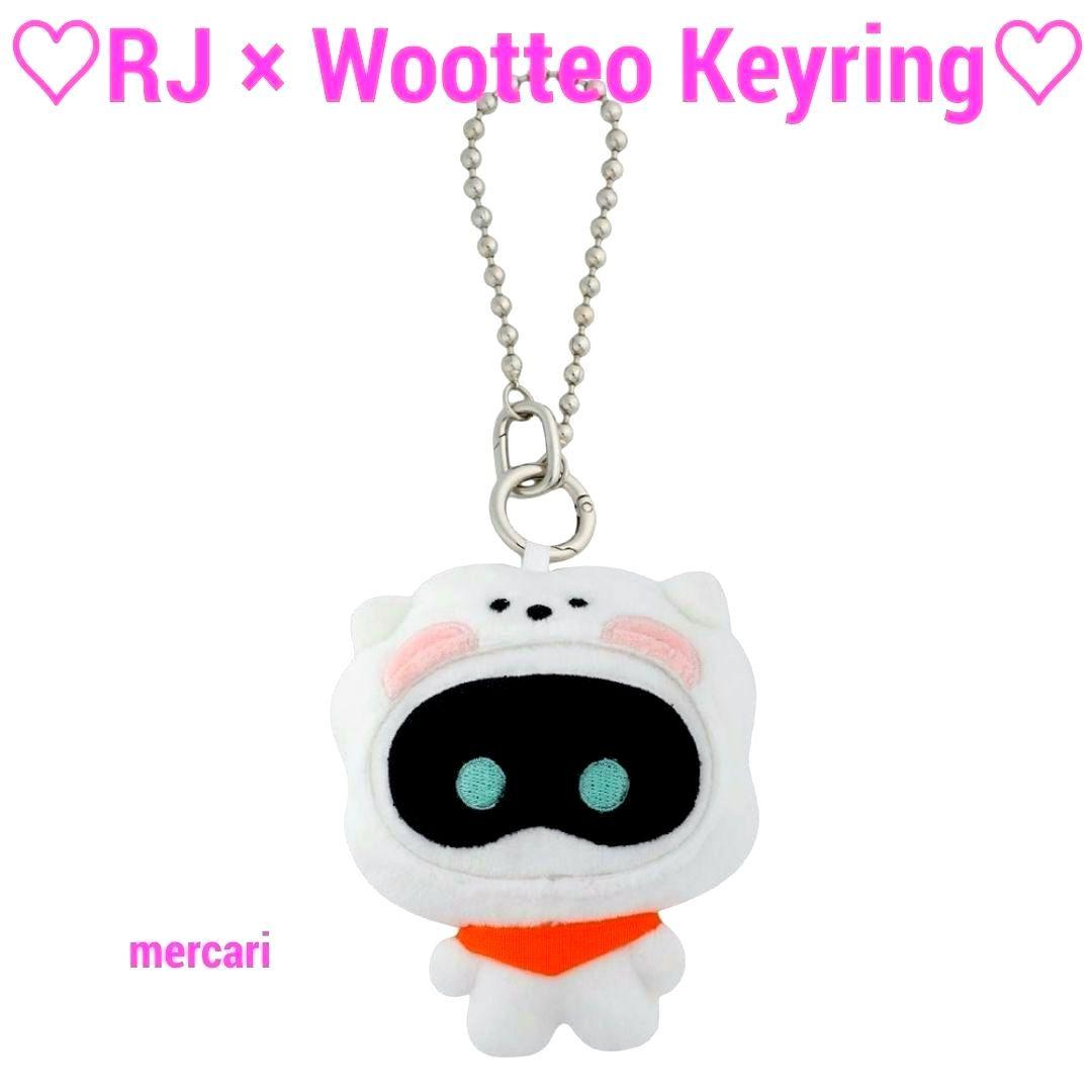 BTS bt21 RJ Wootteo ウット キーリング Jin ジン - メルカリ