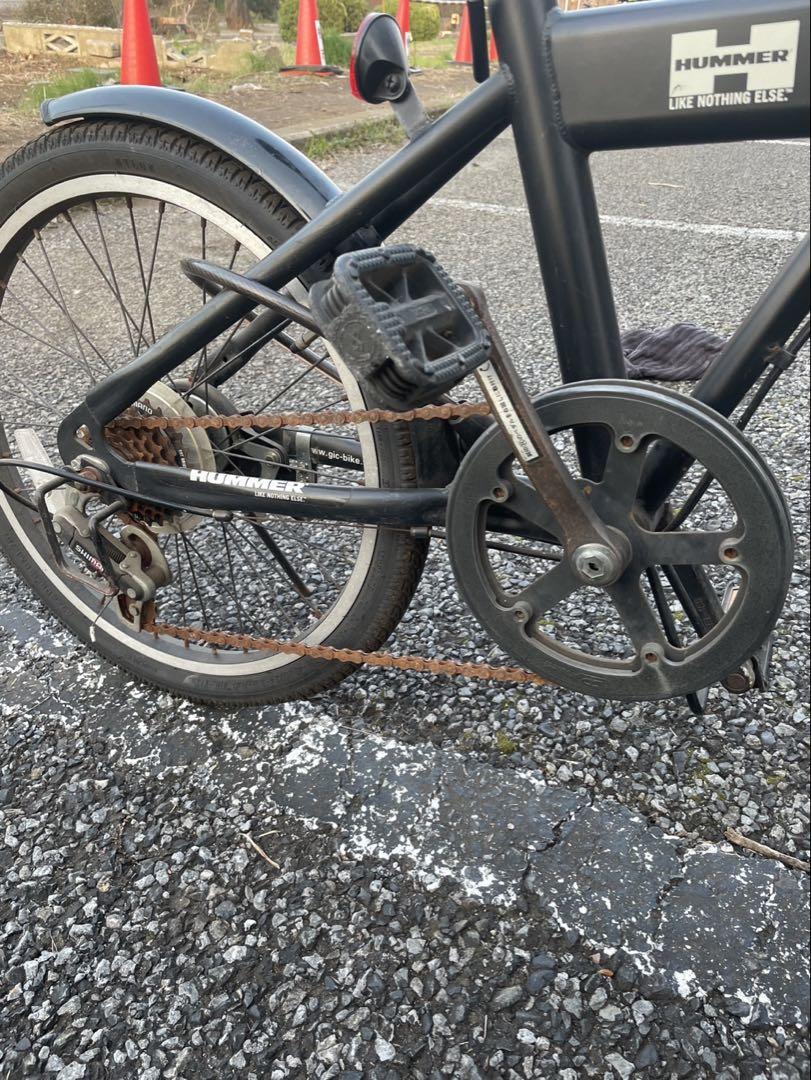 ハマー　折りたたみ　自転車　HUMMER