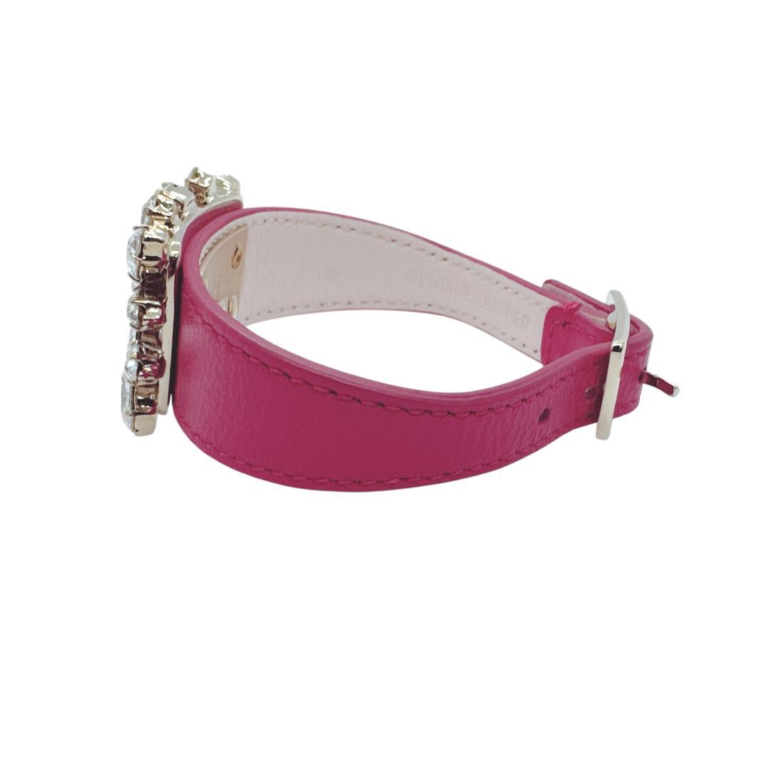 【35％OFF】 Roger Vivier ブロッシュヴィヴィエ レザーブレスレット アクセサリー