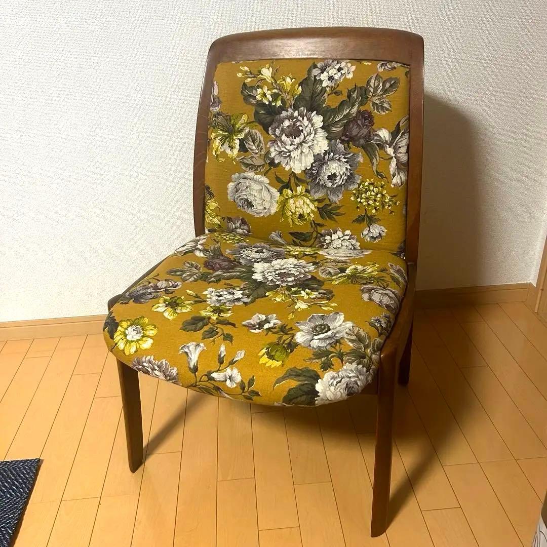 ダイニングチェア イエローshirakawa