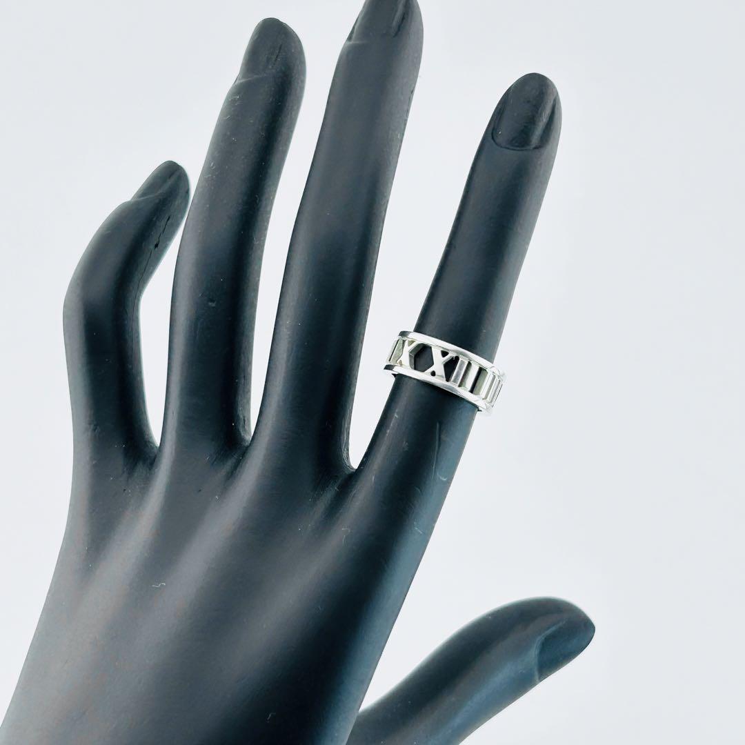 年末のプロモーション特価！ アトラス リング TIFFANY&Co. 希少 美品】 オープン 117 7号 アクセサリー