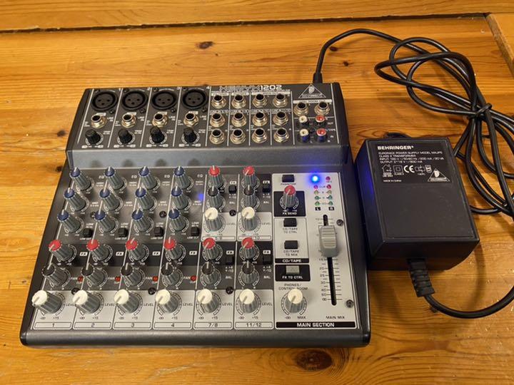 BEHRINGER XENYX1202 アナログミキサー ベリンガー BEHRINGER XENYX1202 アナログミキサー ベリンガー