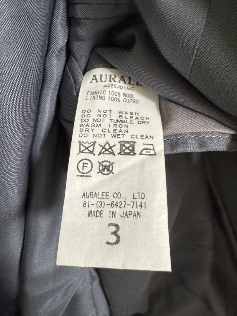 ジャケット・アウター 22ss LIGHT WOOL MAX GABARDINE JACKET