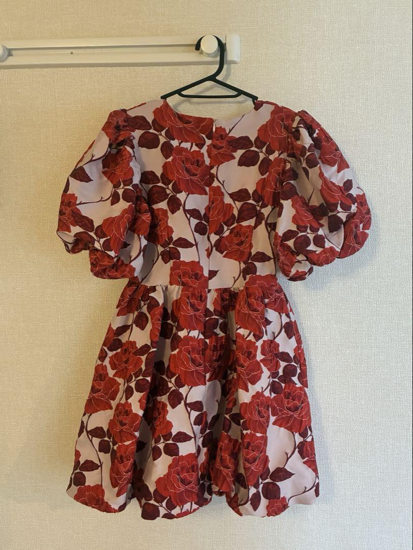 sister jane シスタージェーン 花柄ミニワンピース XS