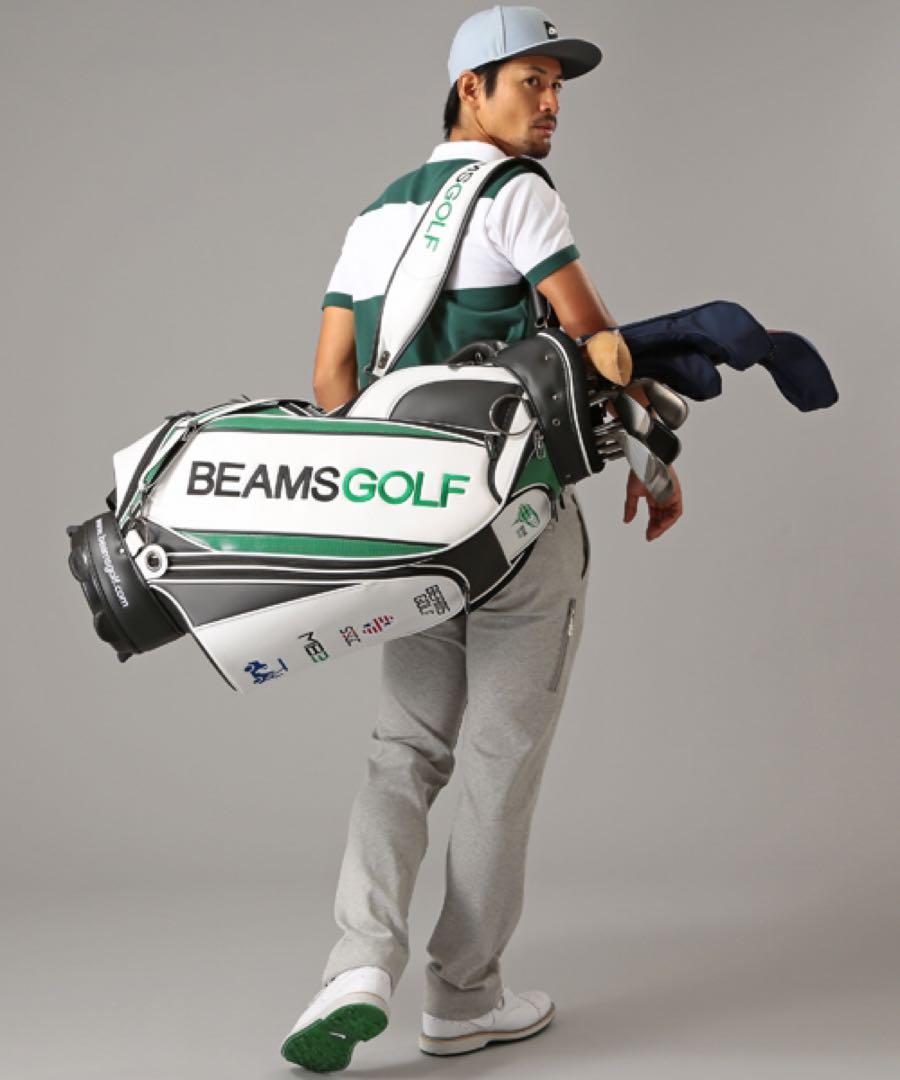 海外ブランド通販 公式サイト 美品】BEAMS 希少品 ツアーキャディバッグ GOLF ゴルフバッグ・キャディバッグ