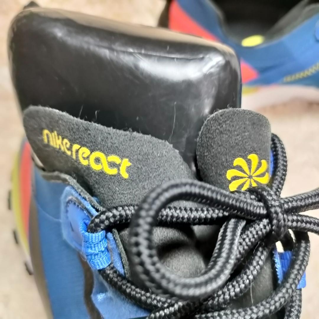 ナイキ　NIKE 　REACTELEMENT55　スニーカー　青　29.5cm