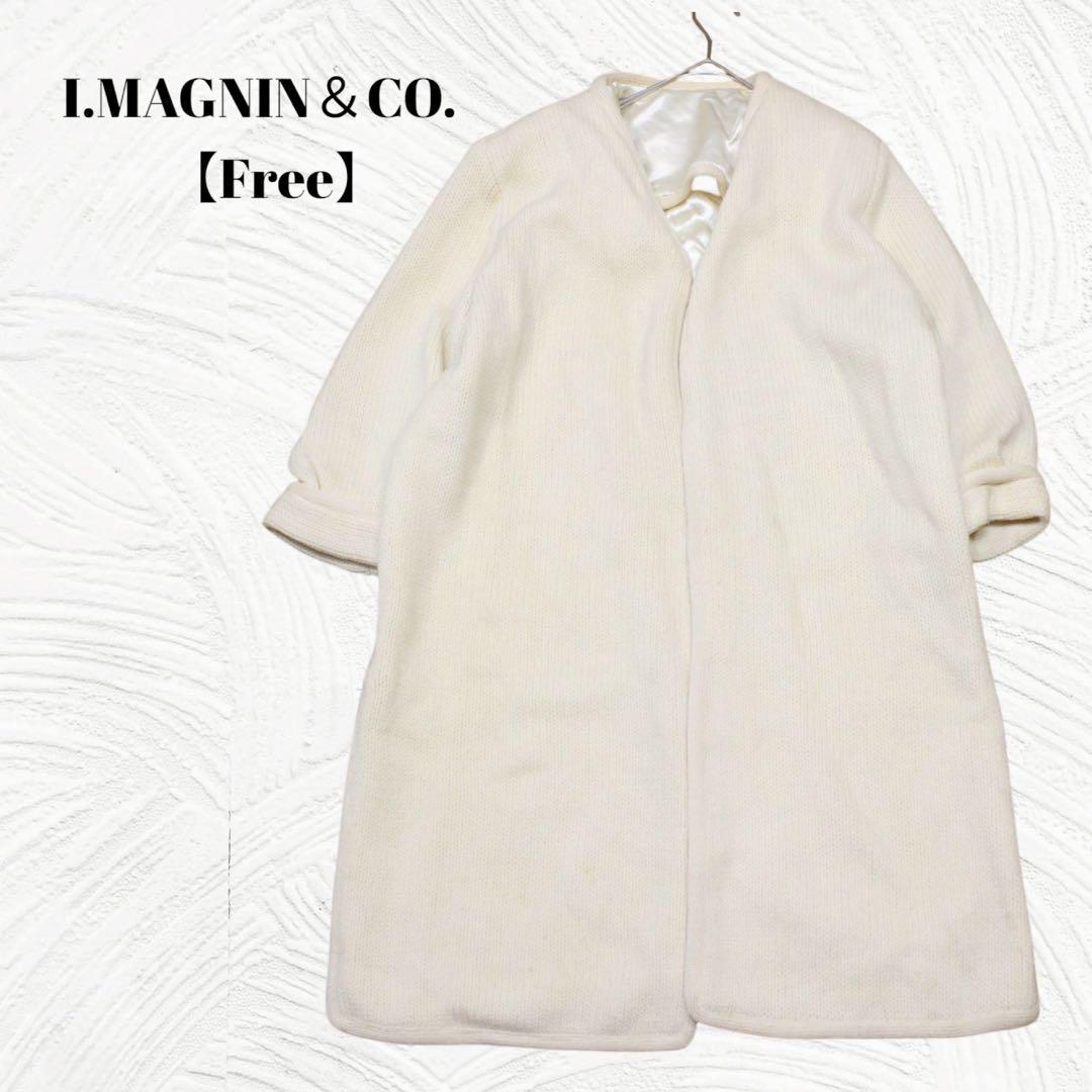 美品✨️I.MAGNIN＆CO. マグナン【Free】ヴィンテージロングコート