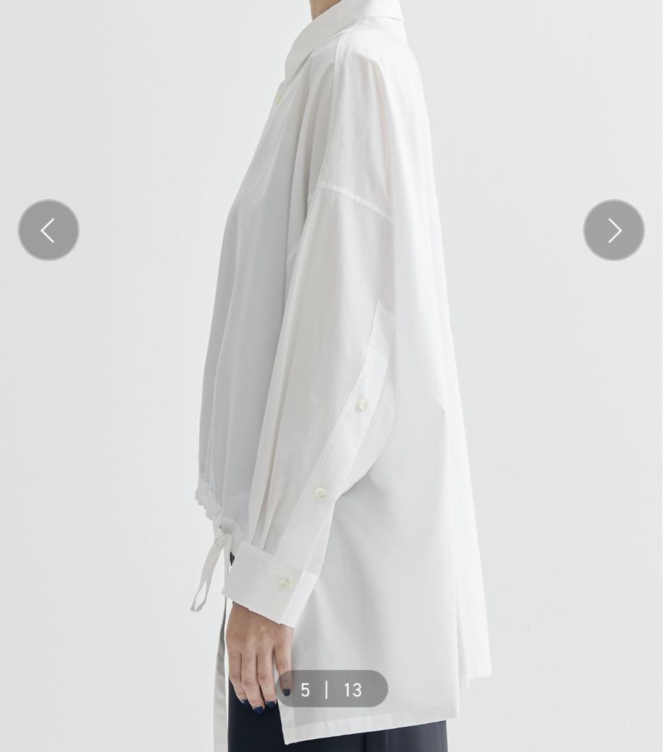 トップス ujoh STUDIOUS Draw cord shirt