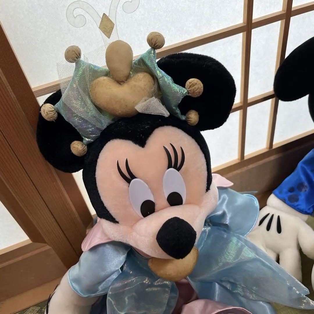 ディズニーランド20周年 ミッキー ミニー ぬいぐるみ 最終お