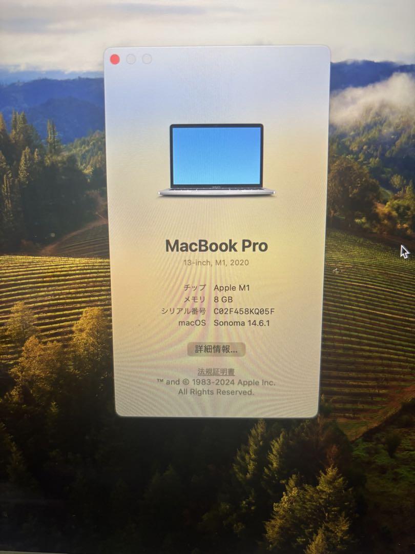 Apple MacBook Pro 13インチ M1 2020