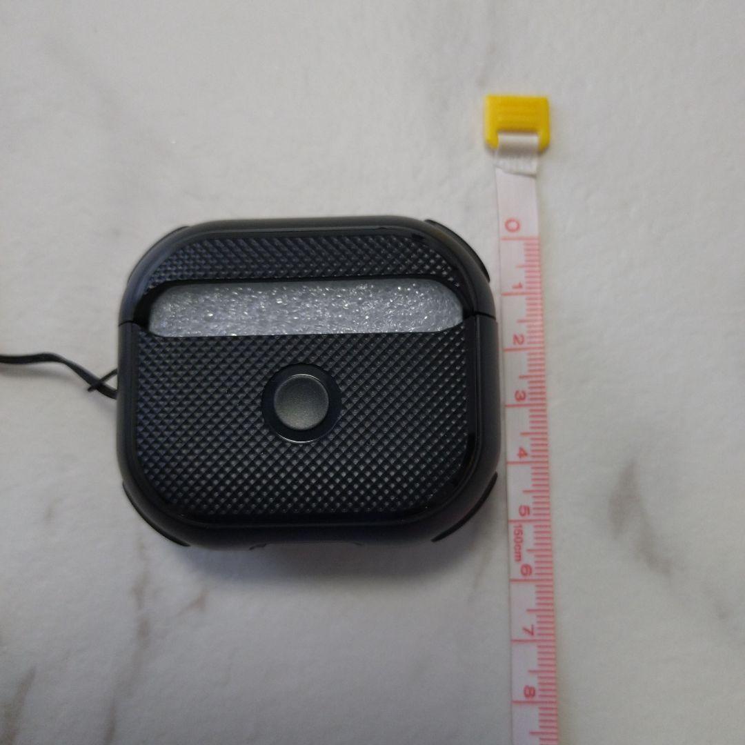Anqrp AirPods 3 ケース ストラップリング付き ブラック Anqrp AirPods 3 ケース ストラップリング付き ブラック