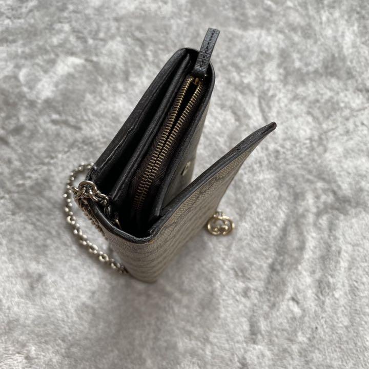 在庫お得 正規品 チェーン付き GG プラス ウォレット yVa4X-m25326489751 GUCCI グッチ 長財布 定番人気SALE