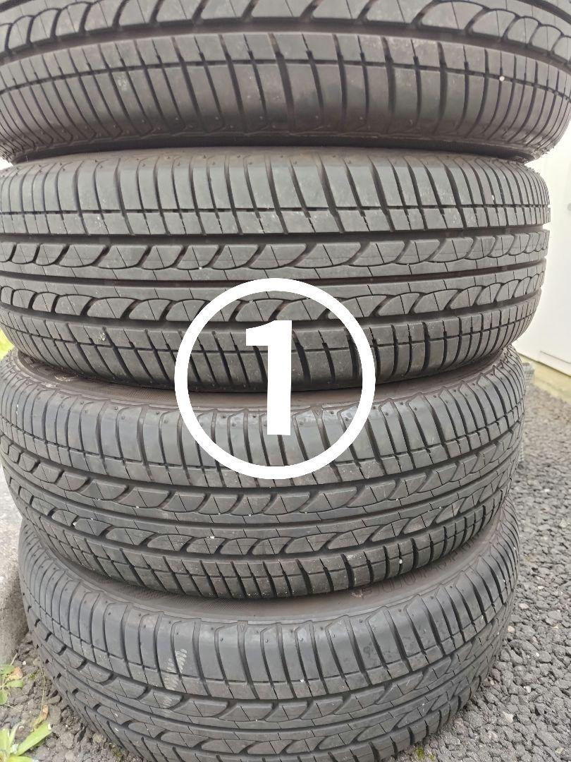 最終値下げ！バリ山　ブリヂストン新車純正エコピア185/60R16 2本セット①