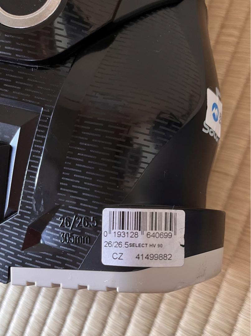 再値下げ✴︎新品スキーブーツSALOMON SELECT HV9026〜26.5黒
