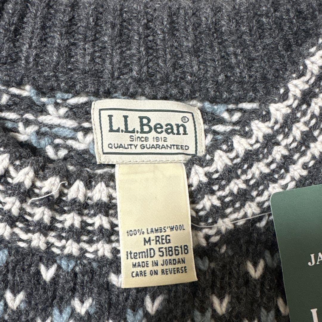 【新品未使用】llbean バーズアイニット 現行