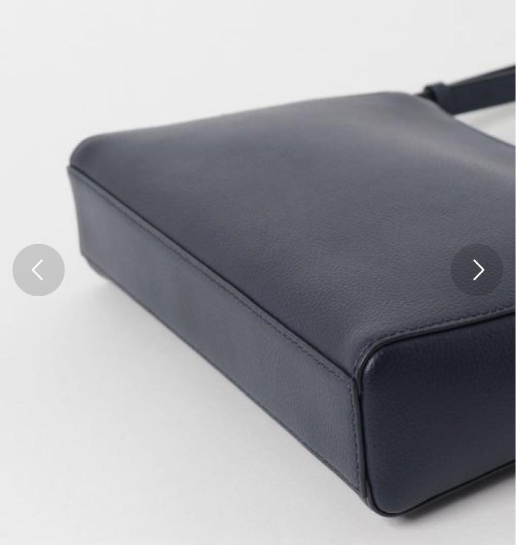 未使用品 agnes b. ショルダーバッグ ネイビー | streamlineinspection.com